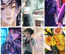 アイコン、サムネイル、イメージイラストなど描きます 1枚絵背景込5000円から！顔メインアイコンは4000円から イメージ1