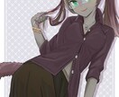 1枚絵のイラスト描きます SNSアイコンやサムネ、ギフトなどに！女の子と動物得意です！ イメージ6