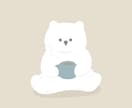 かわいい動物のイラストかきます アイコンや挿絵に。やさしい雰囲気がでます。 イメージ6