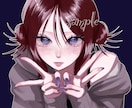 最短2日！エモかわいい女の子イラスト描きます 背景無料、商用、二次利用可！様々な場面でお使いください イメージ4