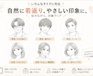 シンプルなのにちゃんと似てる似顔絵アイコン作ります デザイナーが一つひとつ丁寧に描きます イメージ3