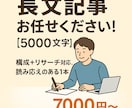 5000文字   ブログ記事執筆します 構成・リサーチ込みで丁寧に対応！ イメージ1
