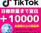 TikTok再生回数＋10000にします TikTokの再生回数＋10000 になるまで宣伝します！ イメージ1