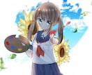 かわいくて透明感のある1枚絵お描きします かわいい絵を使いたいすべての人へ イメージ1