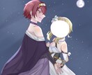 安価でイラストお描きします 夢絵、アイコン、ヘッダー等のイラストをお描きします！ イメージ3