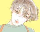 可愛くておしゃれな似顔絵イラスト描きます SNSアイコンやプレゼントに！あなただけのそっくりな似顔絵 イメージ2