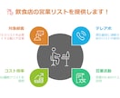 飲食店の店舗情報リストを提供します テレアポや営業活動にぴったりの店舗リストをお届け！ イメージ1