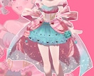 ご要望のキャラクターイラストの一枚絵を描きます OCのイラストが欲しい…などお気軽にお求めください！ イメージ3