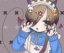 ゆるゆるかわいいアイコン描きます ゆるりとした等身低めのキュートガールをお求めの方はこちら！ イメージ4