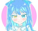 SNS向けのアイコン作成致します 女の子向け作品のような可愛いイラストが得意です！ イメージ2