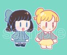 YouTubeのアイコン、ヘッダーイラスト描きます ラフの修正無制限！かわいいキャラクターおまかせください イメージ9