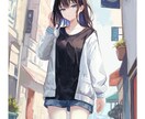 綺麗なイラスト描きます 商用利用可能です　厚塗り風な一枚絵描きます イメージ2