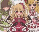 カジュアルポップなロリィタ衣装のデザインします TRPGやVtuberなどイラスト向けの衣装デザイン イメージ1