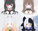 即納、商用込！ぬいぐるみ風イラストを制作いたします アイコンや配信画面に使える万能ぬいぐるみ風イラストです！ イメージ5