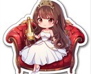 美容師、ネイリストのビックリマン風シール作ります 個性、作品、技術を伝えるinstaのQR付きシール イメージ7
