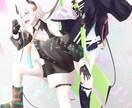 美麗なオリジナルイラストを描きます あなたのイメージするオリジナルキャラを壁紙やアイコンに！！ イメージ1