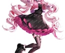 平均9日納品！キャラメイン一枚絵、立ち絵描きます 企業実績有、躍動感のある魅力的なイラストが得意です！ イメージ5