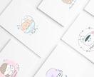 シンプルでかわいい手書きロゴを作成します 【5名様限定価格】カフェやサロンのショップカードにおすすめ♪ イメージ6