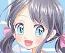 かわいい少女漫画風の女の子描きます かわいいアイコンを使用してみませんか？ イメージ2