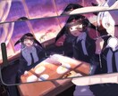 単色背景でもきれいなイラストを目指します キャラクターをカッコよく可愛く見せよう イメージ6