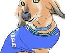 ミニ、似顔絵、ペット、擬人化、描きます ミニキャラ、等身大半身、似顔絵、ペット、擬人化、描きます！ イメージ4
