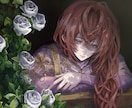 SNS投稿や動画のサムネイルイラストを制作します ダークで儚い雰囲気をお持ちの方へ イメージ4