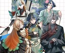 TRPG/ゲーム用立ち絵制作致します 【6/20まで全身半額キャンペーン中！】 イメージ3