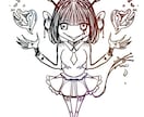 ホラー、病み絵書きます ホラーや病み要素のある絵を独特の世界観でお描きします！ イメージ3