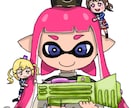 かわいいアイコン、ヘッダー、イラスト制作します SNSや配信活動などにどうぞ！ イメージ2