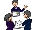 シンプルで商用利用可能なイラストや挿絵を描きます 広告/チラシ/動画等でシンプルで伝わりやすいイラストを描ます イメージ1