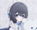 キラキラ・不穏でかわいいイラストを作成ます 1枚絵・立ち絵・ミニキャラなども対応可 イメージ2