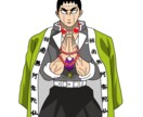 アニメ、漫画キャラと似顔絵を合体して描きます あの人と、アニメキャラを合体？！ イメージ10
