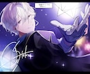 カッコいい立ち絵/動画用イラスト描きます 個人利用、TRPGやグッズ、プレゼント等にご利用ください！ イメージ3