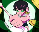 カートゥーン風ポップイラスト制作いたします ✨️期間限定モニター価格✨️かわいいイラストをお手頃価格で★ イメージ4