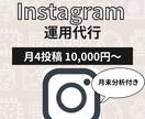 Instagram、あなたの代わりに運用いたします 丁寧なヒヤリングでお客様のご要望にお応えします! イメージ1
