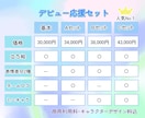 商用料込み⭐︎IRIAM等で使える立ち絵描きます 元アニメーターが制作！SD・ロゴが揃うデビュー応援セットあり イメージ3
