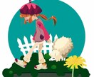 商用利用OK　ご希望のイラスト制作します 人物・動物などお好きなモチーフで イメージ4