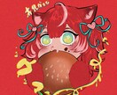 商用利用◎！ポップな色合いのイラストお描きします グッズ、SNSのアイコン、ファンアートなど！ イメージ2