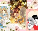 キラキラで魅力的なキャラクターをお描きします あなたの思い描くキャラクターを具現化します イメージ3