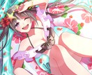 サムネイルや歌ってみた、立ち絵等をお描きします 動画や配信などに！目を引く可愛いキャライラストが得意です！ イメージ4