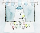 絵本タッチであなただけのアイコン描きます 水彩画のイラストはお好きですか？ イメージ2