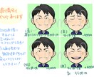 リアル過ぎずシンプル過ぎない似顔絵描きます ♪アイコン、名刺などにぴったりです♪ イメージ6