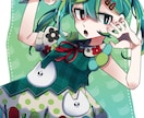 鮮やかな色使いで画面を彩ります 可愛いのから人外まで描きます！ イメージ5