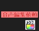 音声編集承ります CM制作、ラジオ配信、歌ってみた、 イメージ1