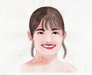 似顔絵水彩画の手描きの作品ですます 一品一品手描きの作品です水彩画です イメージ4