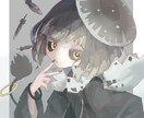 ダーク系・ポップ系のイラストを作成します アイコン作成等のご依頼はこちらがおススメ イメージ9
