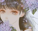 可愛いアイコンやヘッダーを描きます 儚くて可愛い、またはダークでかっこいい女の子達の絵を描きます イメージ3