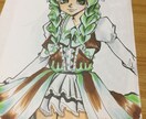 アナログイラスト描きます 可愛い女の子、中性的なキャラ、デフォルメ ！ イメージ5