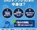 被らない×各業種対応のSNSテンプレをご提供します この型を知らずに発信してる人多すぎます。テンプレ50本セット イメージ3