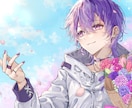 かわいい・かっこいい一枚絵描きます MVサムネ・一枚絵・アイコン等/ライバー・Vtuber様にも イメージ1